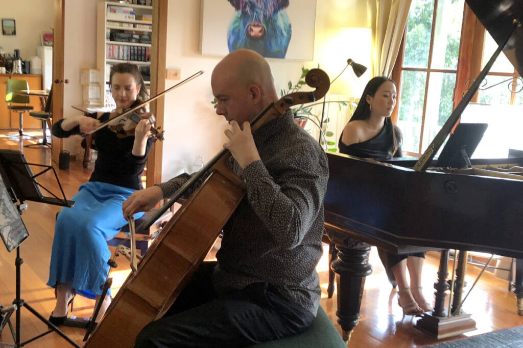 NZ Trio at Yarragon Studio
